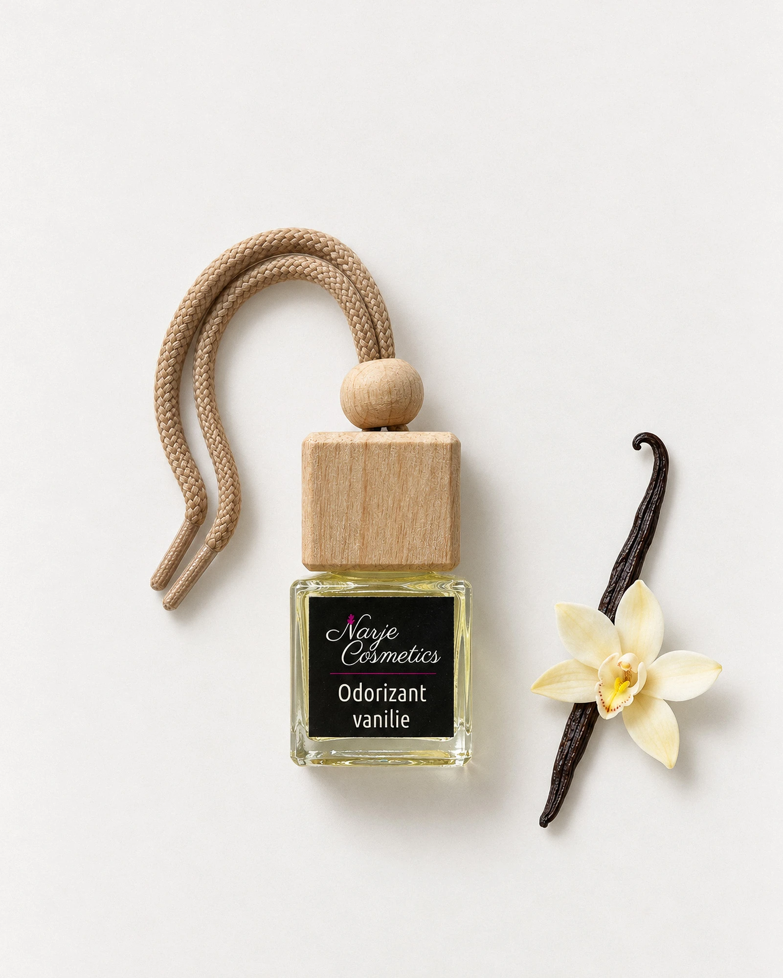 Odorizant natural pentru mașină și dulap cu vanilie, 5 ml